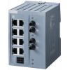 SCALANCE XB108-2 unmanaged switch, 8x 10/100 Mbit/s ports, 2x 100 Mbit/s MM BFOC. 6GK51082BB002AB2