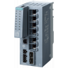 SCALANCE XC206-2SFP managed Layer 2 IE switch  IEC 62443-4-2 certified  6x 10/100 Mbps RJ45 ports  2x 100/1000 Mbps SFP  1x console port  diagnostics. 6GK52062BS002AC2