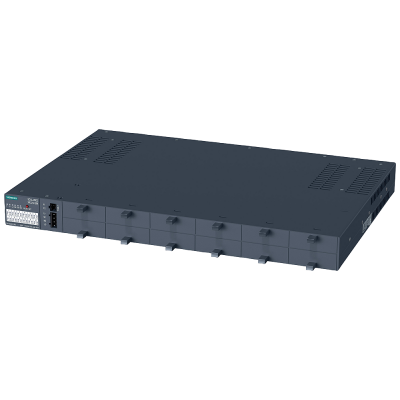 SCALANCE XR324-12M   managed IE switch, 19" rack  12x 100/1000 Mbit/s 2-port media modules, electrical or optical  LED diagnostics  error signaling Co. 6GK53240GG101AR2