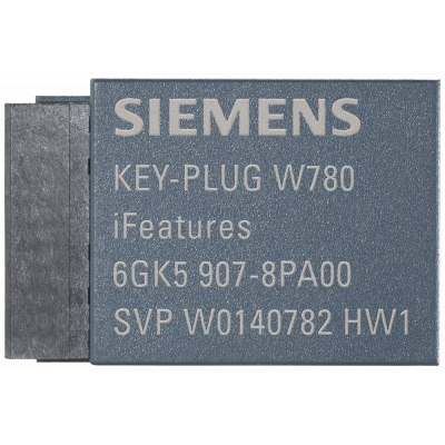 KEY-PLUG W780 iFeatures, for unlocking iFeatures of SCALANCE W in AP mode. 6GK59078PA00