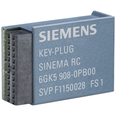 KEY-PLUG SINEMA RC, for unlocking connection to SINEMA RC for S615/SCALANCE M. 6GK59080PB00