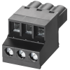 Screw-type terminal block for SCALANCE XB-000, 3-pin for power supply, 24 V AC/DC. 6GK59801CB000BA5