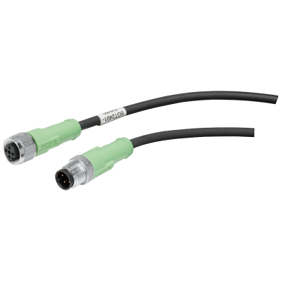 MOBY connecting cable for wide range power supplies, PUR, 2xM12, 24 V DC, 5 m. 6GT24911HH50