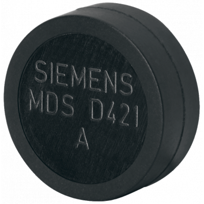 Transponder MDS D421 tool pill, RF200/RF300 ISO, ISO 15693, 2000 byte FRAM. 6GT26004AE00