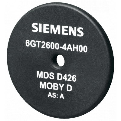 Transponder MDS D426 washer, RF200/RF300 ISO/MOBY D, ISO 15693, 2000 byte FRAM. 6GT26004AH00