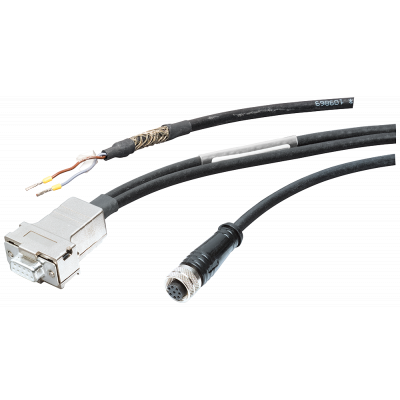 RS232 plug-in cables (Y cable) pre-assembled, between reader and PC (RS232), 5 m. 6GT28914KH500AX0