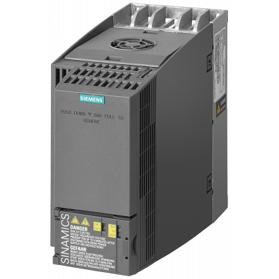 SINAMICS G120C, USS/MODBUS RTU, IP20 / UL open type, FSB,A, 380-480 V, 3AC, 5,50 kW. 6SL32101KE213AB1