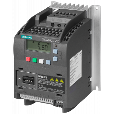 SINAMICS V20, IP20 / UL open type, FSA, A, 380-480 V 3 AC, 0,37 kW. 6SL32105BE137CV0