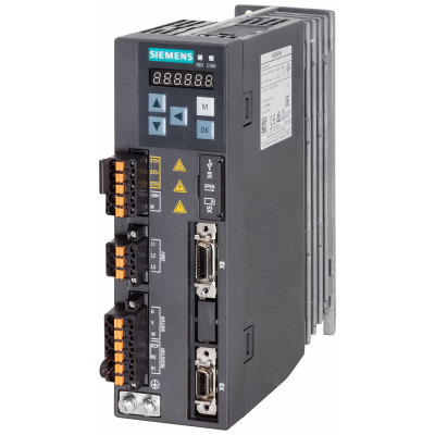 SINAMICS V90, IP20 / UL open type, FSB, 200-240 V 1 AC, 0,40 kW. 6SL32105FB104UF1