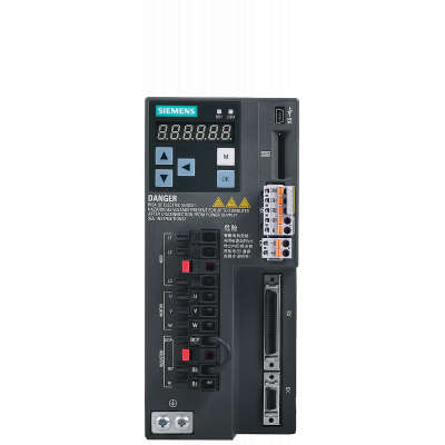 SINAMICS V90, IP20 / UL open type, FSA, 380-480 V 3 AC, 0,75 kW. 6SL32105FE108UA0