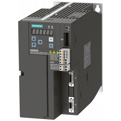 SINAMICS V90, IP20 / UL open type, FSB, 380-480 V 3 AC, 2,00 kW. 6SL32105FE120UF0