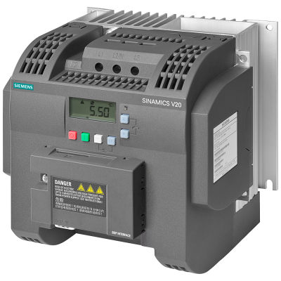 SINAMICS V20, IP20 / UL open type, FSA, A, 380-480 V 3 AC, 0,75 kW. 6SL32165BE175CV0