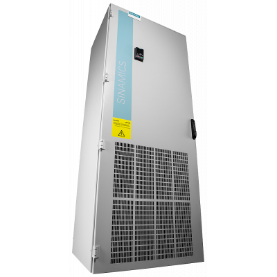 SINAMICS G120P Converter cabinet unit, AC/AC 380-480V 3AC, 50/60 Hz Rated power: 355kW 6-pulse supply without power recovery cabinet version type C EM. 6SL37101PE366CA0