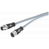 Power Connecting Cable M12-180/M12-180, A-coded, 4-pole, 2 m, for ET200. 6XV18015DH20