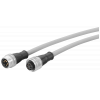 7/8" plug-in cable, 2x 7/8" plugs, 0.5 m, for ET200. 6XV18225BE50