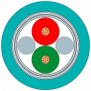 PROFIBUS FESTOON Cable GP for festoon suspension, 2-core shielded, sold by the meter. 6XV18303GH10