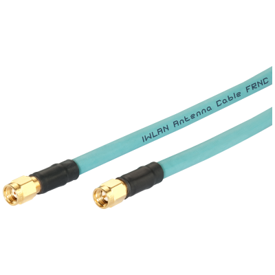 IWLAN 1x RSMA/1x SMA SMA Male/Male flexible connection cable, 0.3 m. 6XV18755DE30