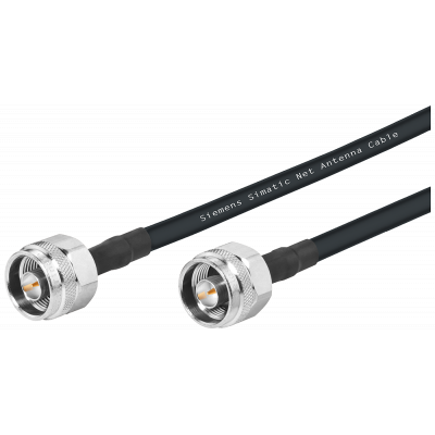 IWLAN 2x N-Connect Male/Male flexible connection cable, railway, 1 m. 6XV18755SH10