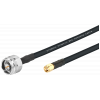 IWLAN 1x N-Connect/1x SMA Male/Male flexible connection cable, railway, 2 m. 6XV18755UH20