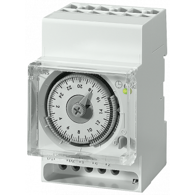 Quartz time switch day 1 CO contact 230 V/50 to 60 Hz 3MW auto. daylight saving switching.. 7LF53014