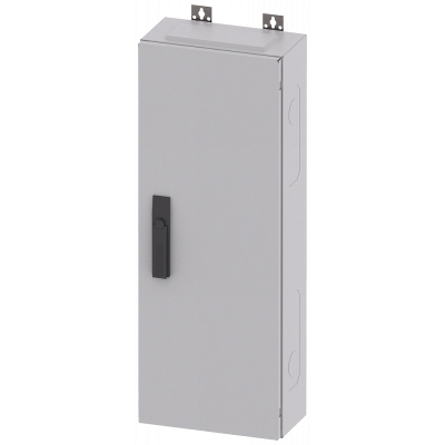 ALPHA 160, wall-mounted cabinet, surface-mounted, with distribution board panel, IP43, degree of protection 2, H: .... 8GK10523KK11