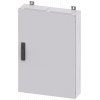 ALPHA 160, wall-mounted cabinet, surface-mounted, with distribution board panel, IP43, degree of protection 2, H: .... 8GK10523KK21