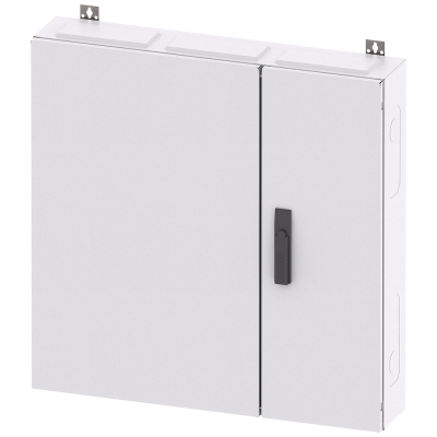 ALPHA 160, wall-mounted cabinet, surface-mounted, with distribution board panel, IP43, degree of protection 2, H: .... 8GK10523KK31