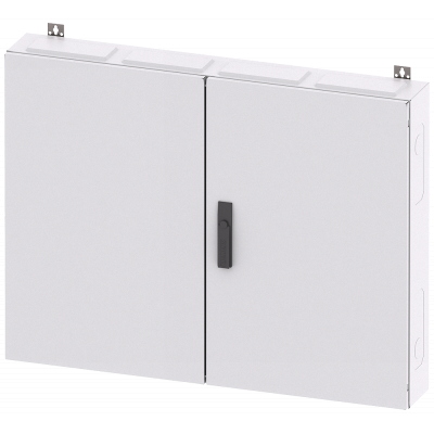 ALPHA 160, wall-mounted cabinet, surface-mounted, with distribution board panel, IP43, degree of protection 2, H: .... 8GK10523KK41