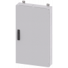 ALPHA 160, wall-mounted cabinet, surface-mounted, with distribution board panel, IP43, degree of protection 2, H: .... 8GK10524KK21