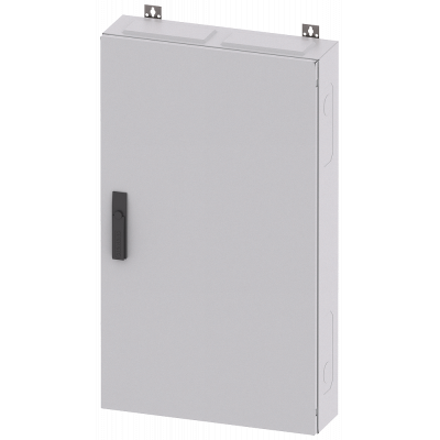 ALPHA 160, wall-mounted cabinet, surface-mounted, with distribution board panel, IP43, degree of protection 2, H: .... 8GK10524KK21