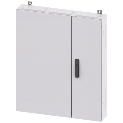 ALPHA 160, wall-mounted cabinet, surface-mounted, with distribution board panel, IP43, degree of protection 2, H: .... 8GK10524KK31