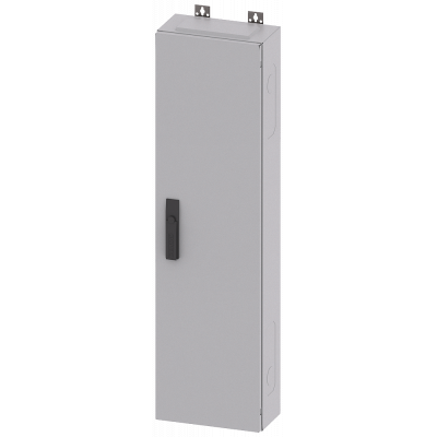 ALPHA 160, wall-mounted cabinet, surface-mounted, with distribution board panel, IP43, degree of protection 2, H: .... 8GK10525KK11