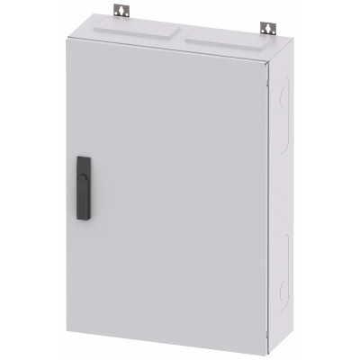 ALPHA 400, wall-mounted cabinet, flat pack, IP43, degree of protection 1, H: 800 mm, W: 550 .... 8GK11023KK22