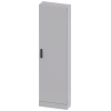 ALPHA 630, floor-mounted cabinet, flat pack, IP43, degree of protection 1, H: 1900 mm, W: 550 .... 8GK13028KK22