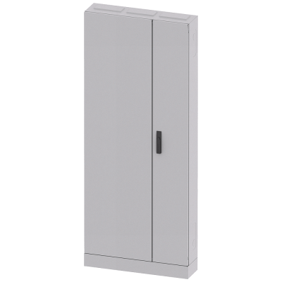 ALPHA 630, floor-mounted cabinet, flat pack, IP43, degree of protection 1, H: 1900 mm, W: 800 .... 8GK13028KK32