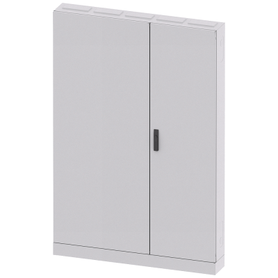 ALPHA 630, floor-mounted cabinet, flat pack, IP43, degree of protection 1, H: 1900 mm, W: 1300 mm. 8GK13028KK52