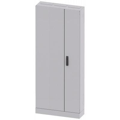 ALPHA 630, floor-mounted cabinet, IP55, degree of protection 1, H: 1950 mm, W: 800 mm, D: 250 .... 8GK13238KN33