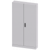 ALPHA 630, floor-mounted cabinet, IP55, degree of protection 1, H: 1950 mm, W: 1050 mm, D: 250 mm. 8GK13238KN43