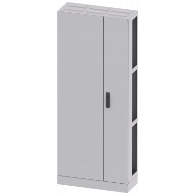 ALPHA 630, floor-mounted cabinet, with open side panel, IP55, degree of protection 1, H: .... 8GK13238KP34