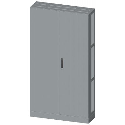 ALPHA 630, floor-mounted cabinet, with open side panel, IP55, degree of protection 1, H: .... 8GK13238KP44