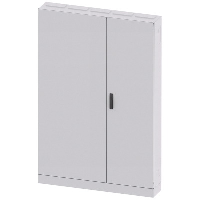 ALPHA 630, floor-mounted cabinet, IP55, degree of protection 2, H: 1950 mm, W: 1300 mm, D: 250 mm. 8GK13338KN53