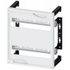 ALPHA 400/630 DIN, assembly kit F: Modular installation devices, clearance between rows 150 mm H=300 W=250. 8GK43512KK12