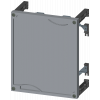 ALPHA 160 DIN, mounting plates assembly kit, section cover closed, H=600 W=250. 8GK44514KK11