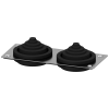 ALPHA cable entry flange IP55, SK1 for 2 x cable support sleeve 8HC6900.. 8GK91000KK06