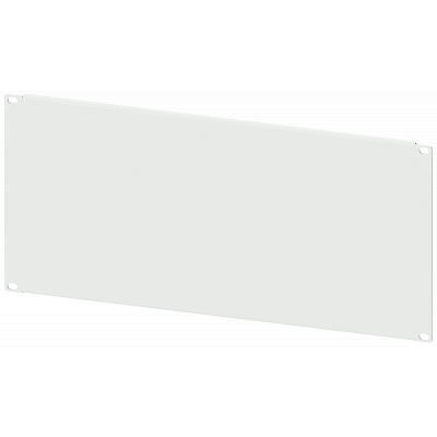 Cover, for 19" frame, 5 U, galvanized. 8MF10002AB05