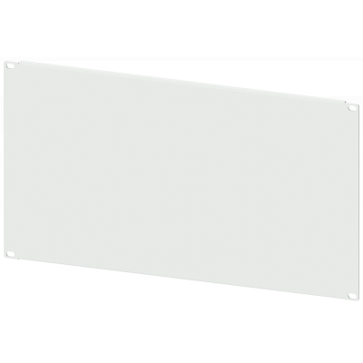 Cover, for 19" frame, 6 U, galvanized. 8MF10002AB06