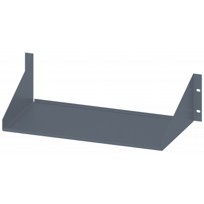 Shelf, for 19" frame, D: 230 mm, powder-coated. 8MF10002AB12