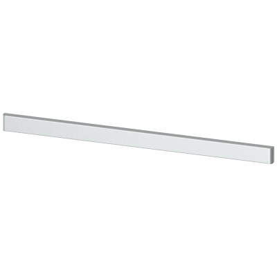 SIVACON, trim strip, W: 1000 mm, under the door light gray. 8MF10002CD08