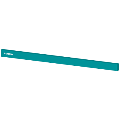 SIVACON, trim strip, W: 1000 mm, above the door with Siemens logo, Petrol. 8MF10002CD10