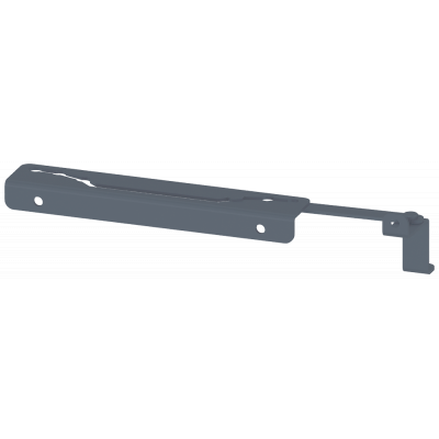 Door stay, with variable opening angle, galvanized. 8MF10002VG